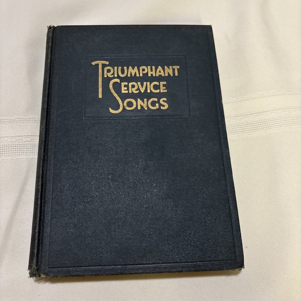 Triumphant Service Songs by Homer Rodeheaver et al. (1934 Hardcover Hymnal)‎
